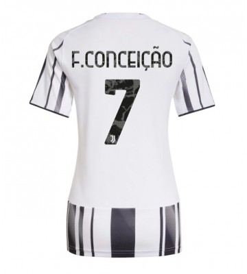 Juventus Francisco Conceicao #7 Hjemmebanetrøje Dame 2025-26 Kort ærmer